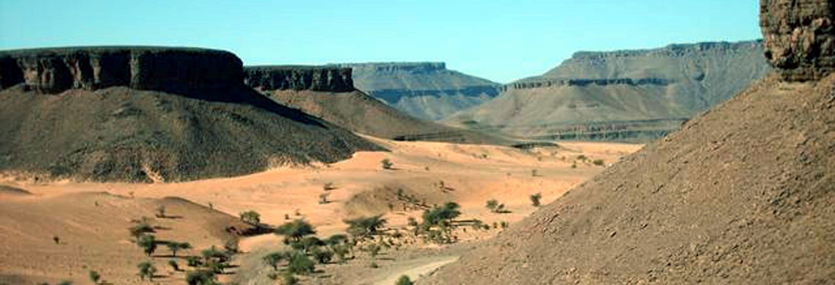 Mauritania-in-camper-paesaggio-nel-deserto-dell'Adrar